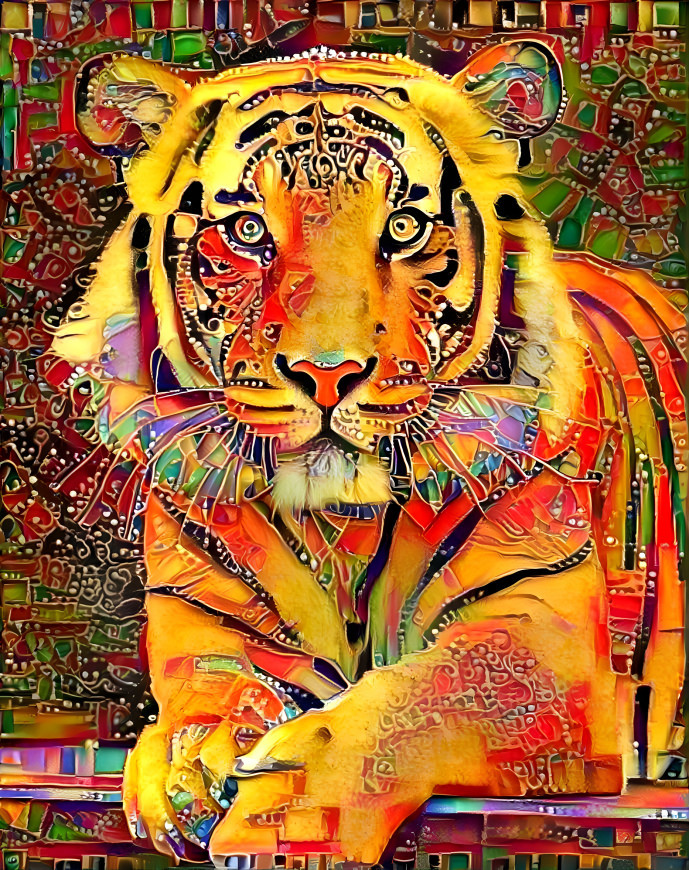 Groovy tiger