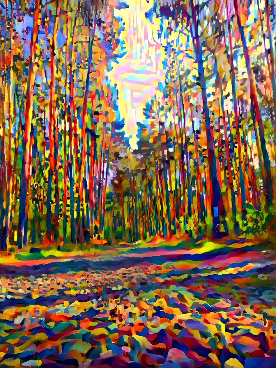 07 Oct 2022 - A psychedelic forest