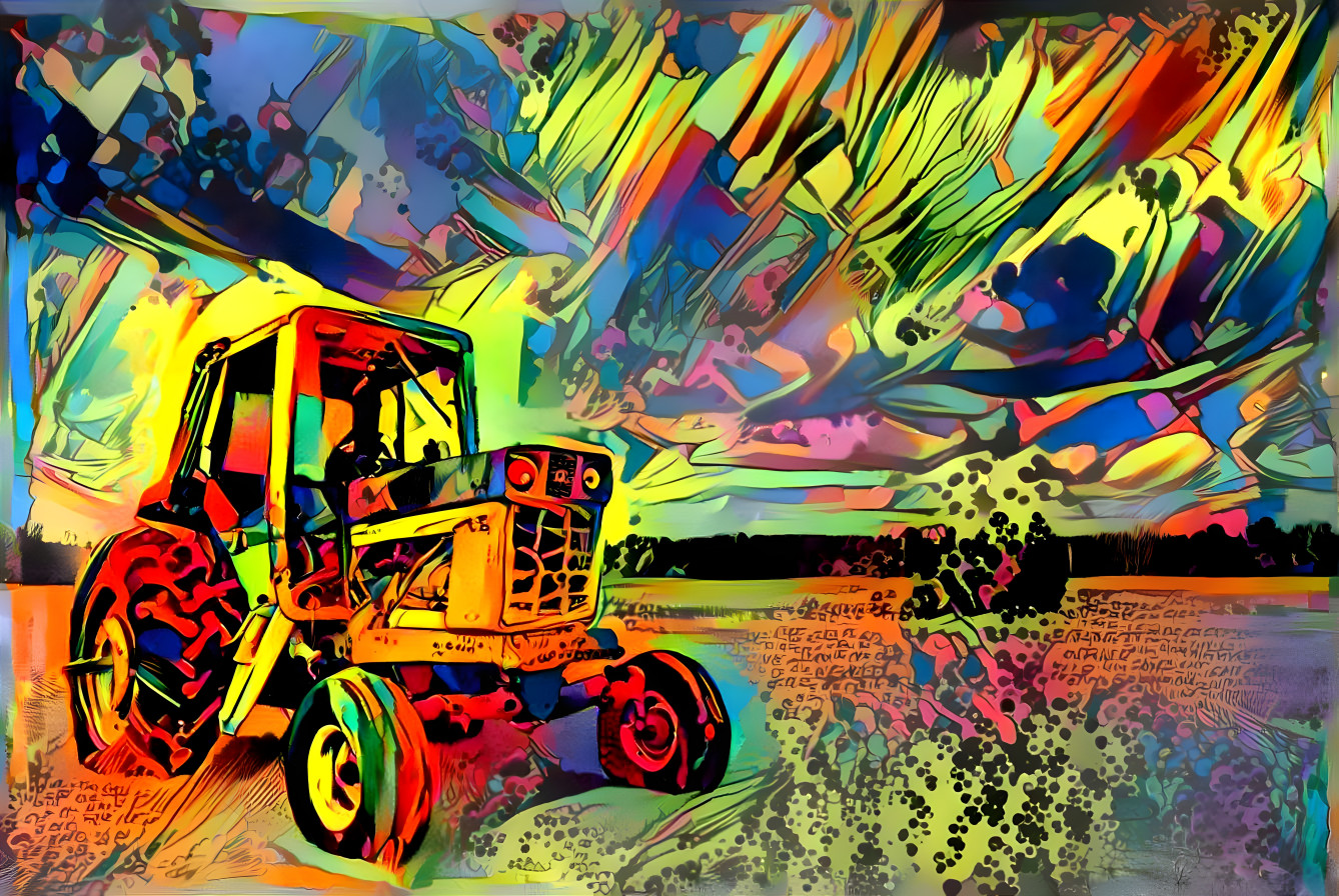 Comic tractor