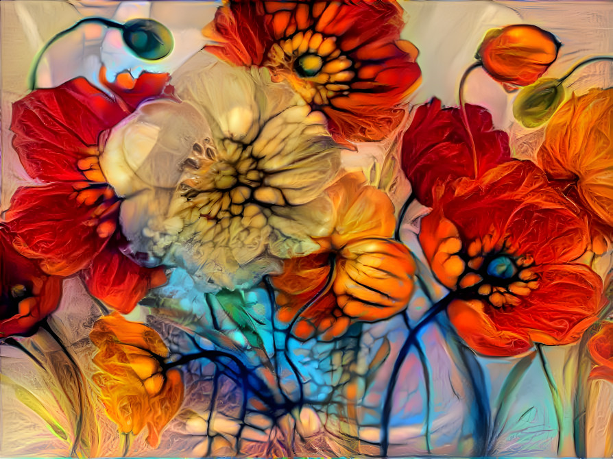 I love poppies…