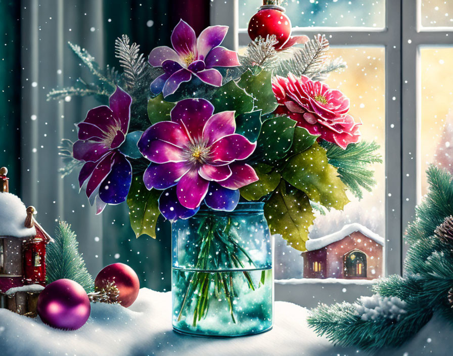 Christmas Flowers 