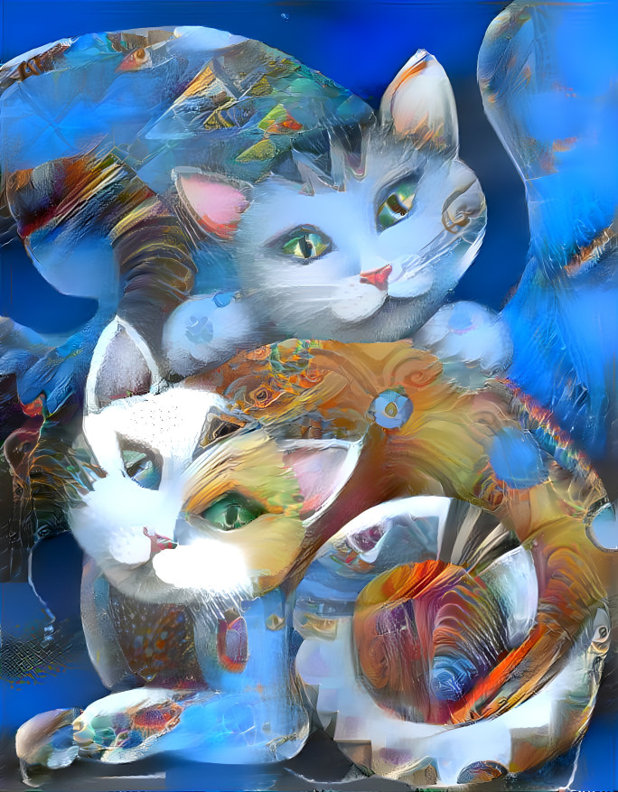 Kitties in space