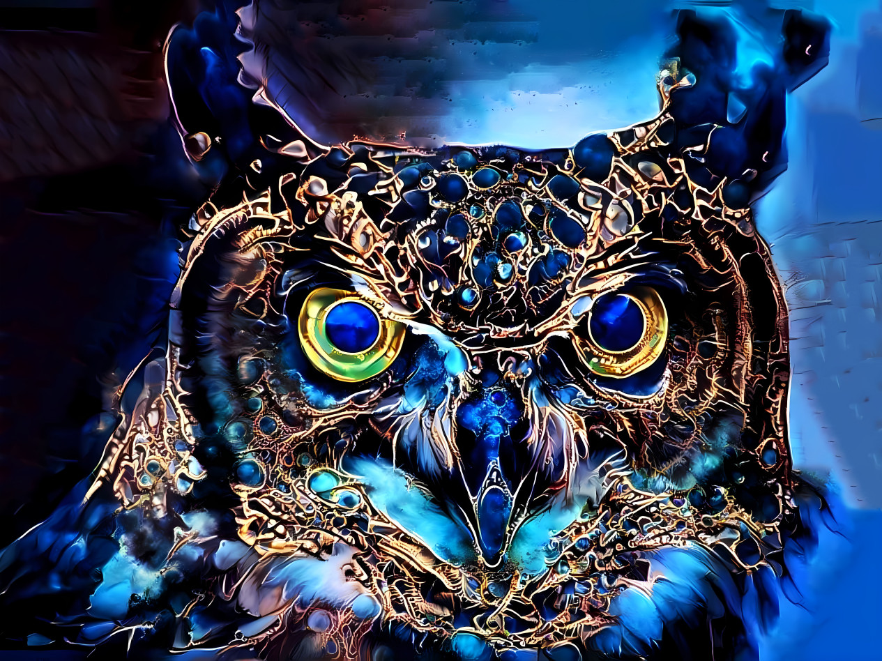 Redreaming Avian Series: Eyes of Wisdom