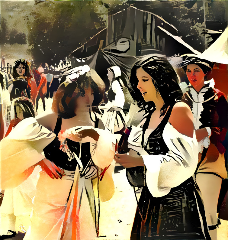 Friends at the Renfaire