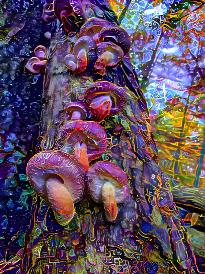 Staircase of Shiitake