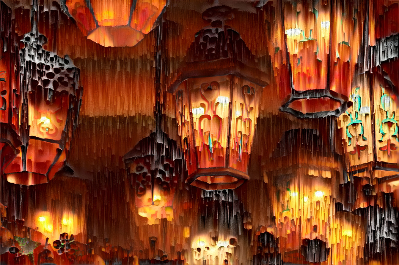 Melted lanterns