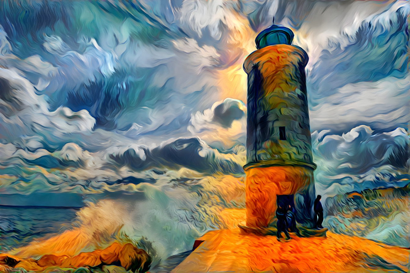 A lighthouse