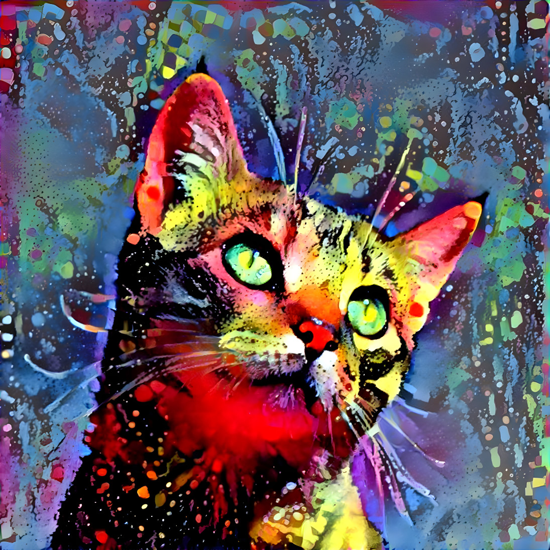 rainbow kitty