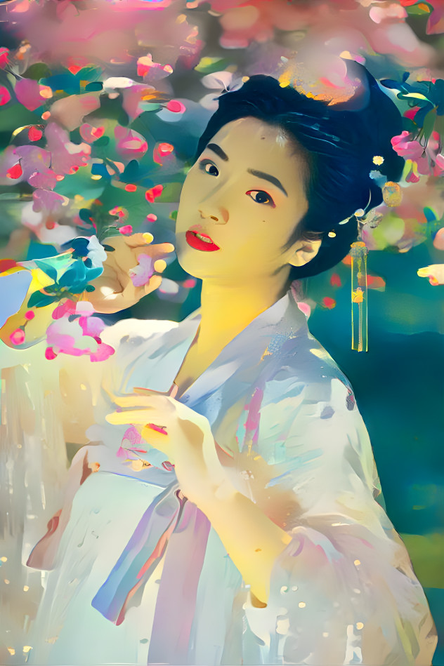 woman in kimono