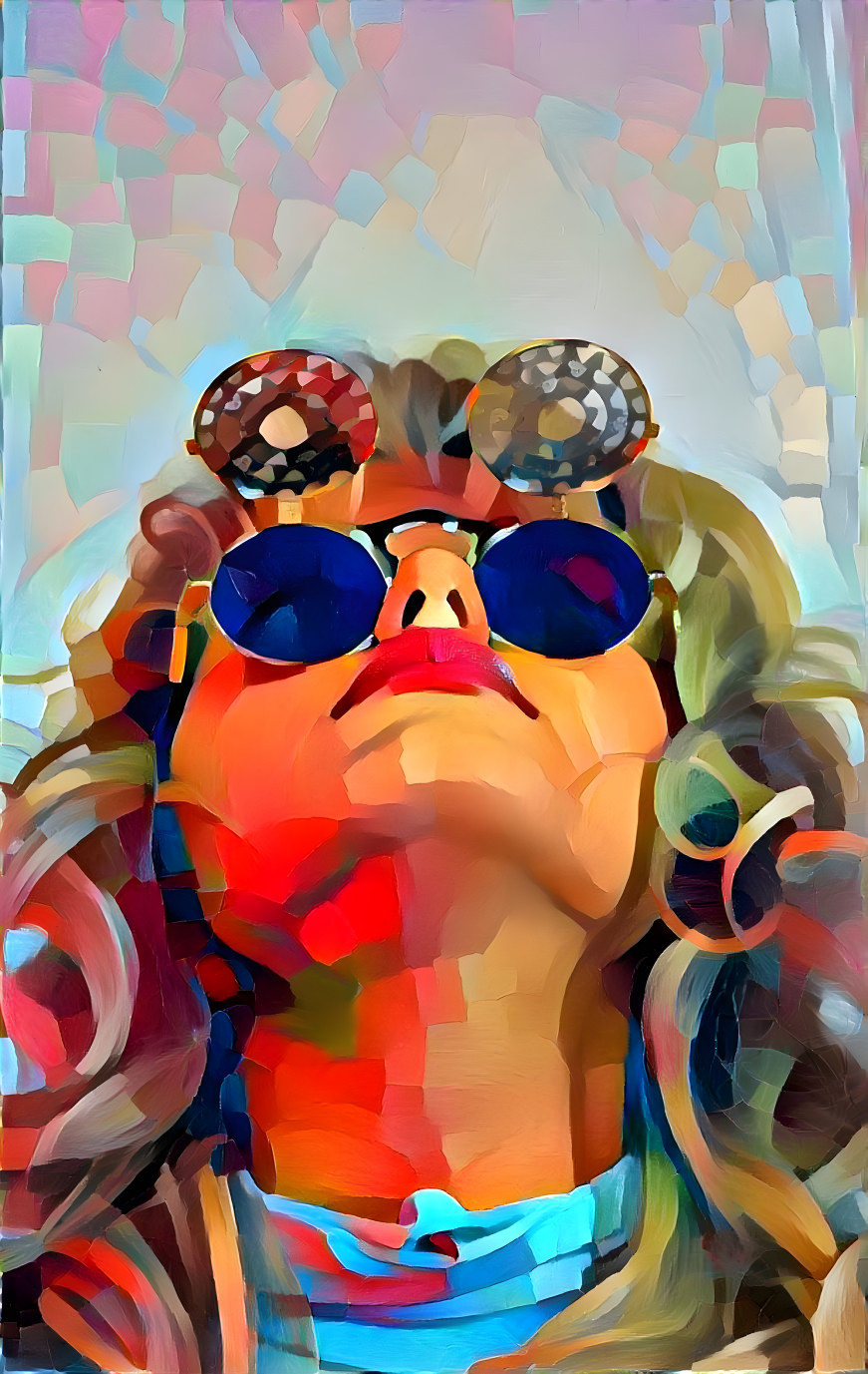 woman in sunglasses