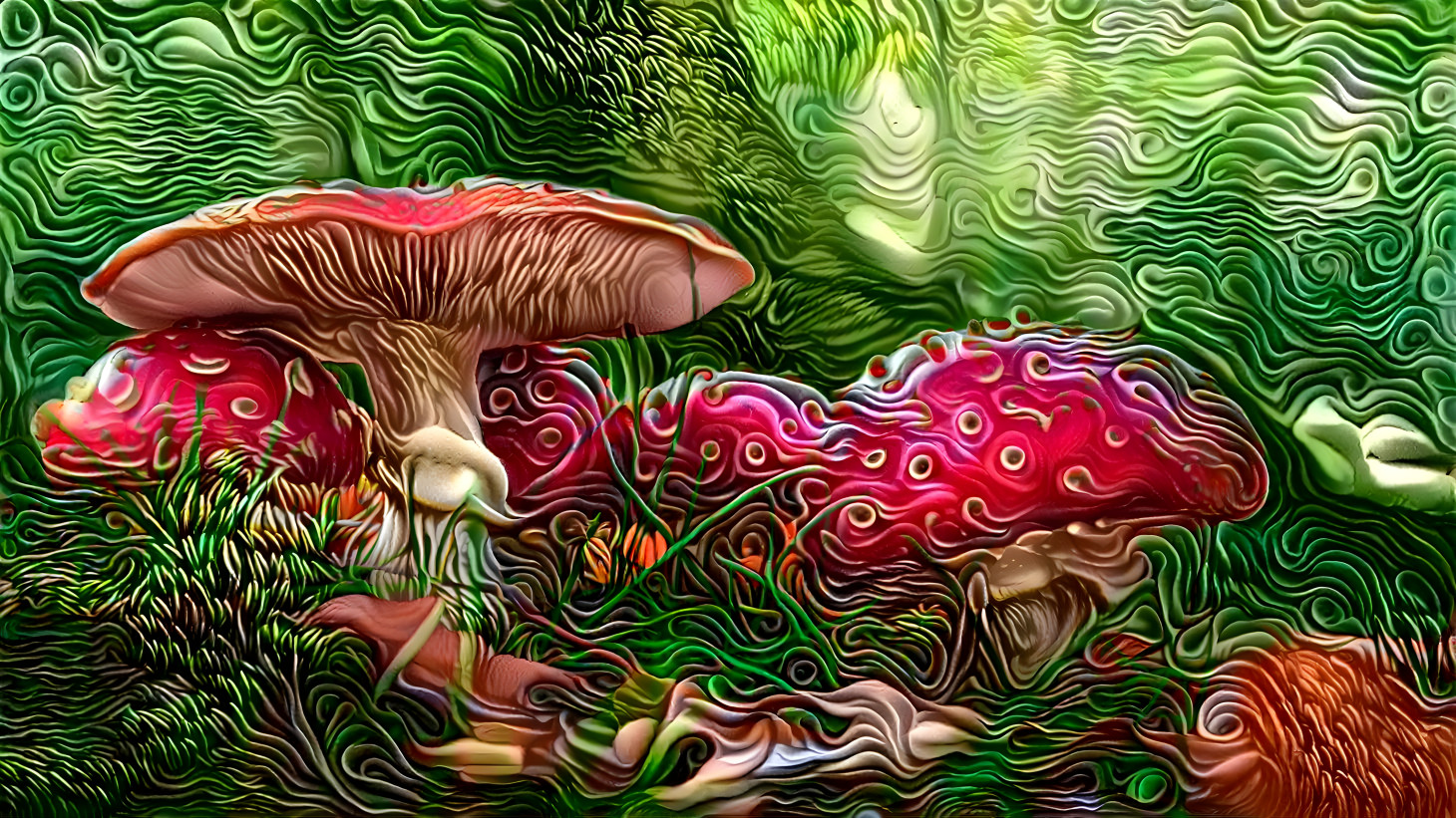 Swirly Shrooms