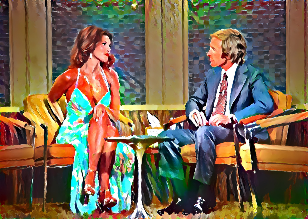 Raquel Welch & Dick Cavett