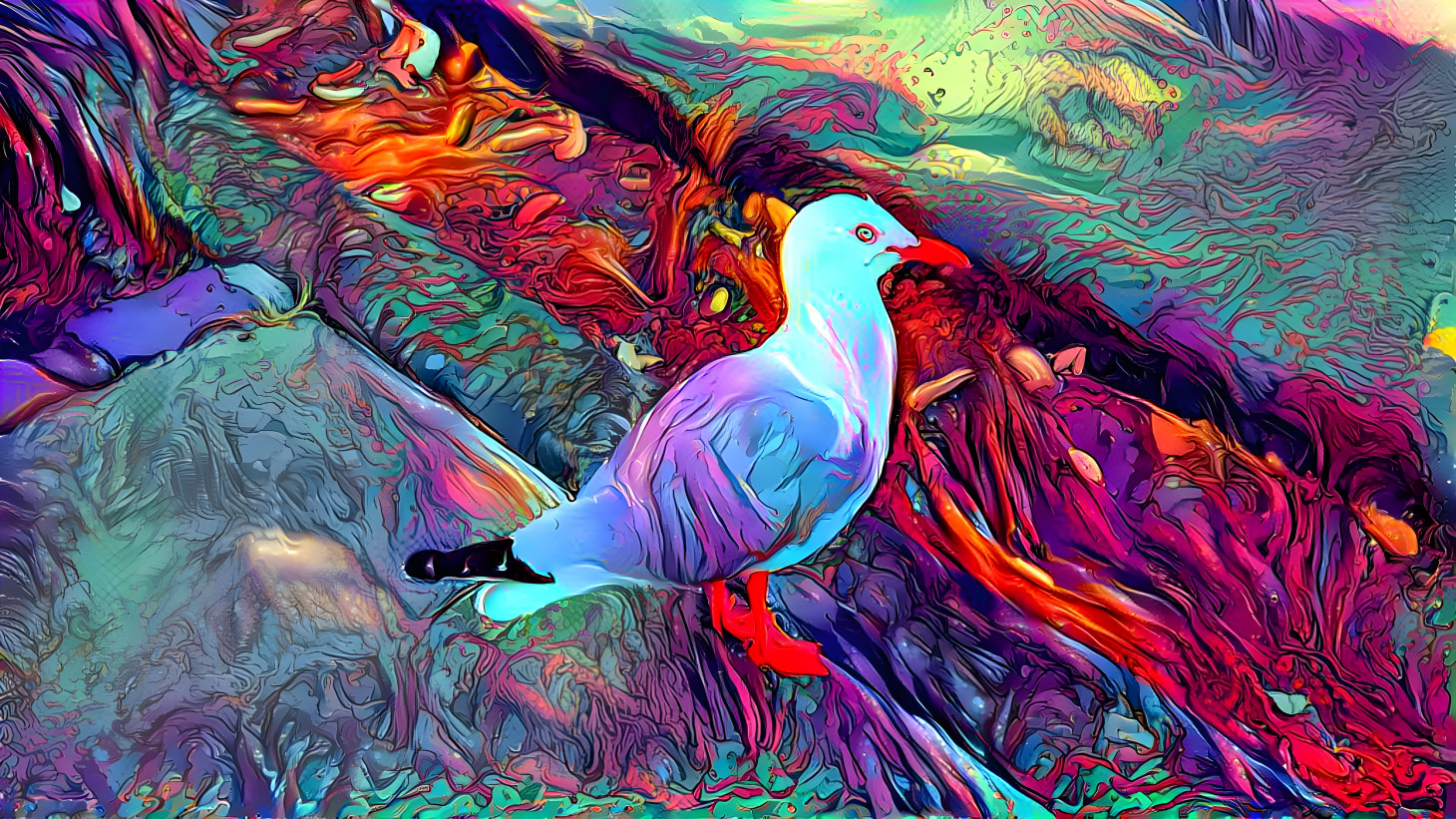 A seagull 