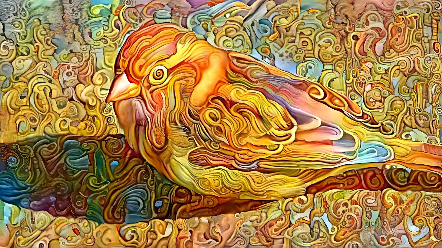 Swirly bird