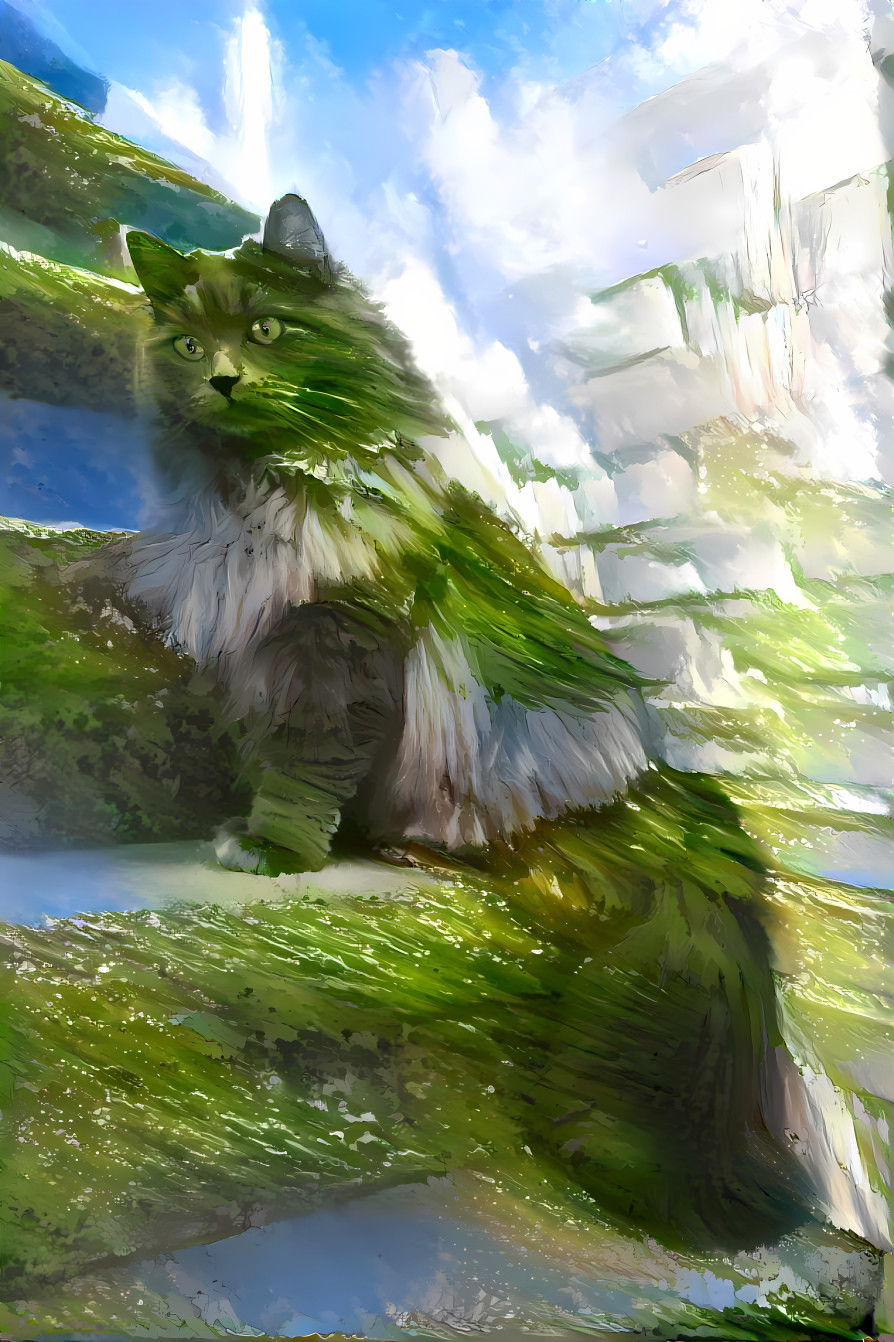 Earth Elemental Cat