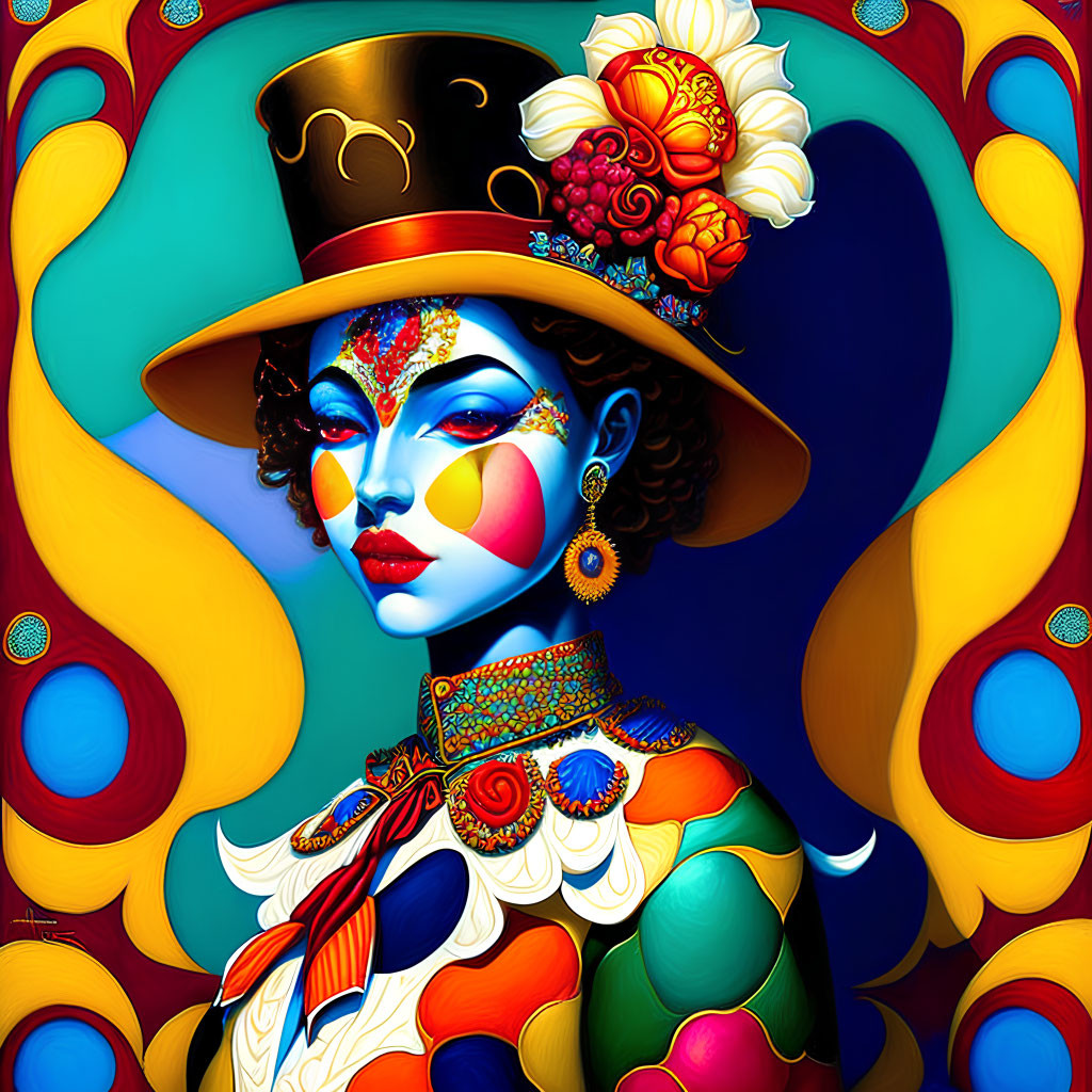 Colorfull Lady