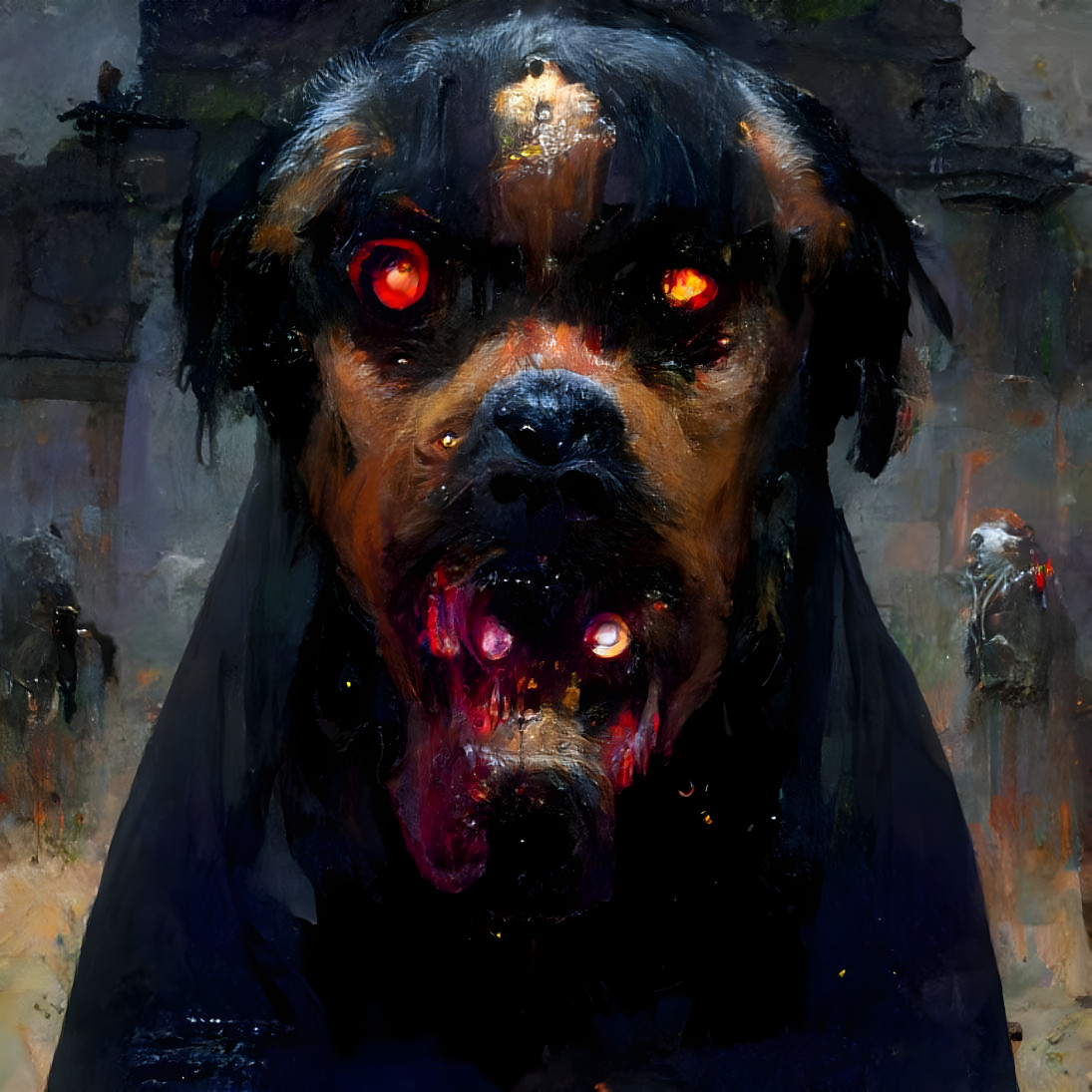 Zombie Rottie