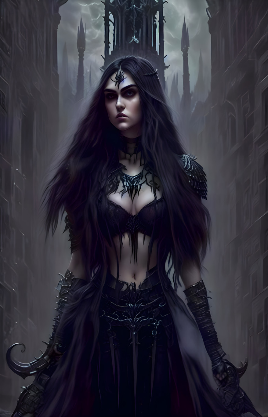 Female Chaos Necromancer