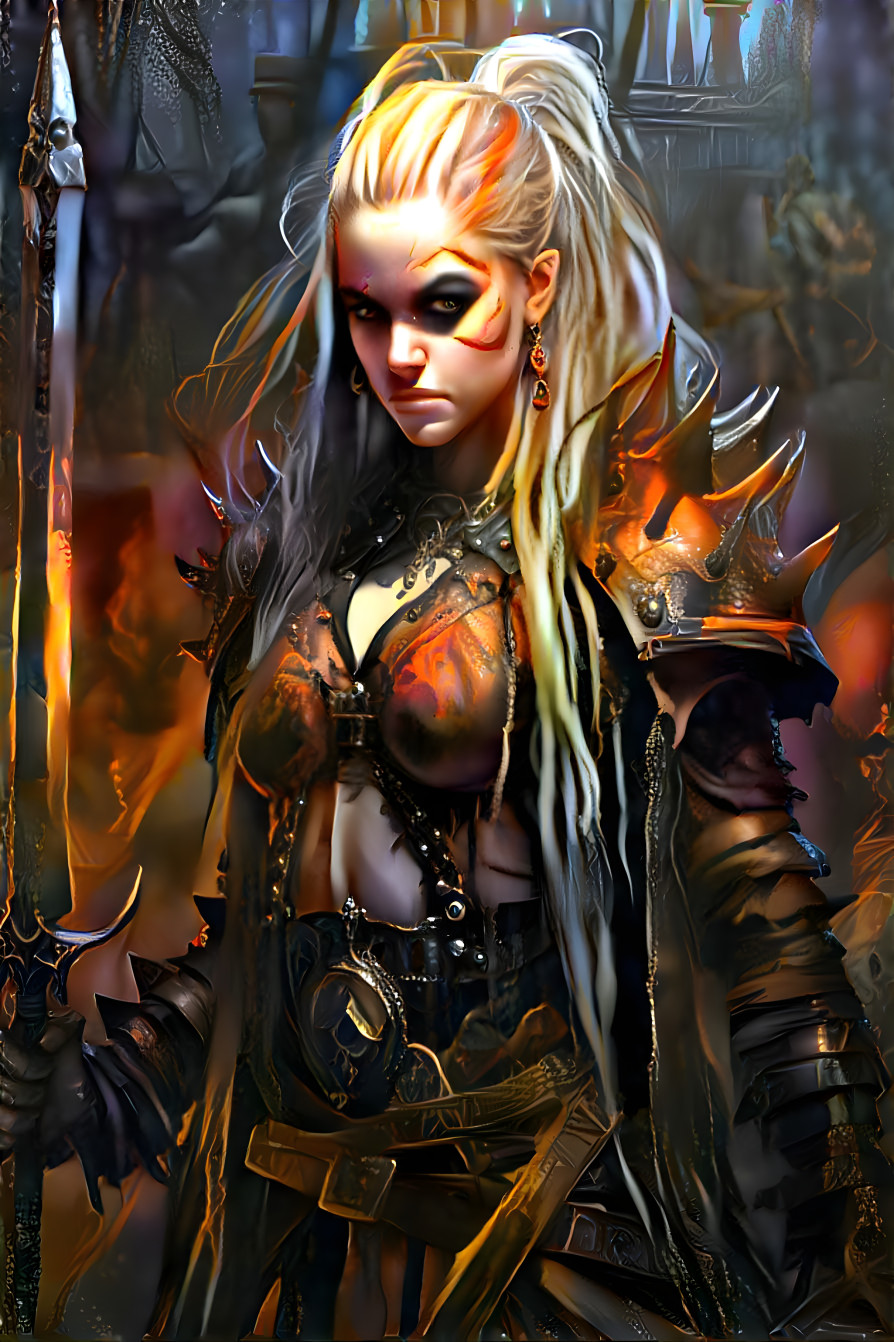 Female Chaos Warrior