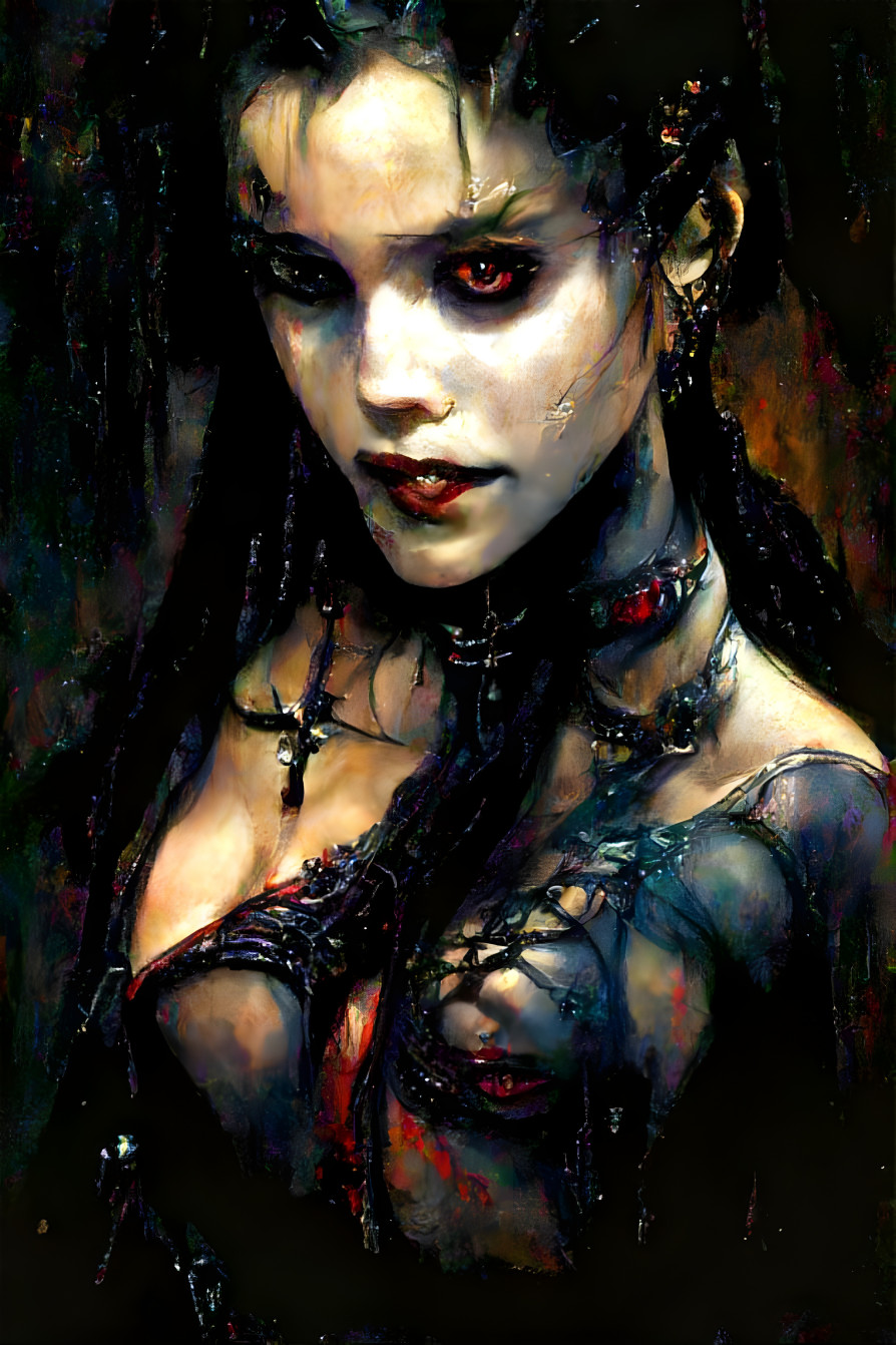 Similar to Luis Royo (or not)