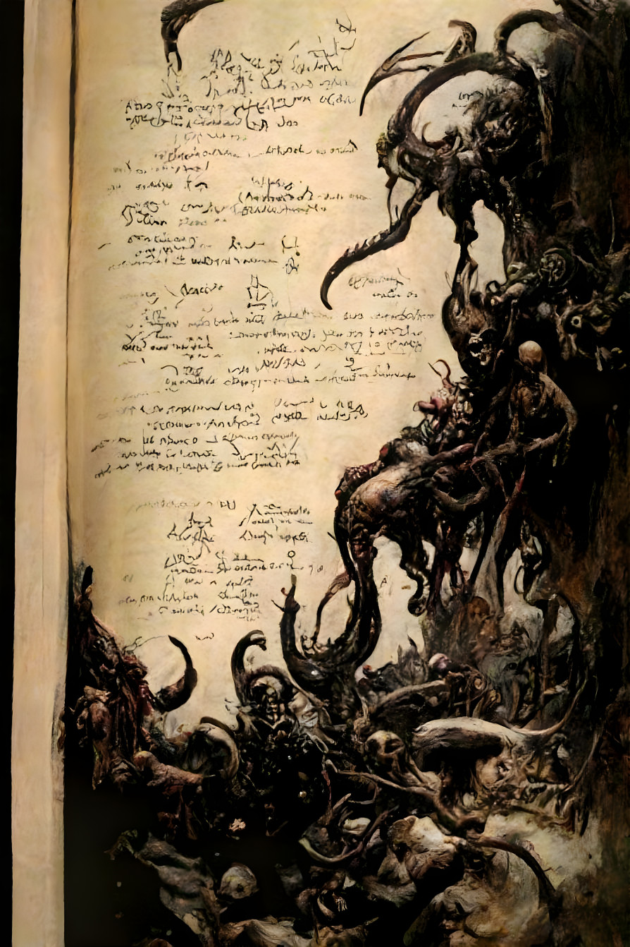 Necronomicon Page