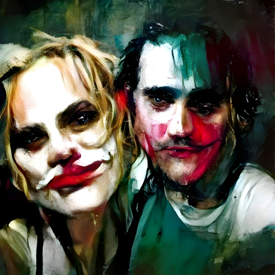 Harley Quinn and Joker