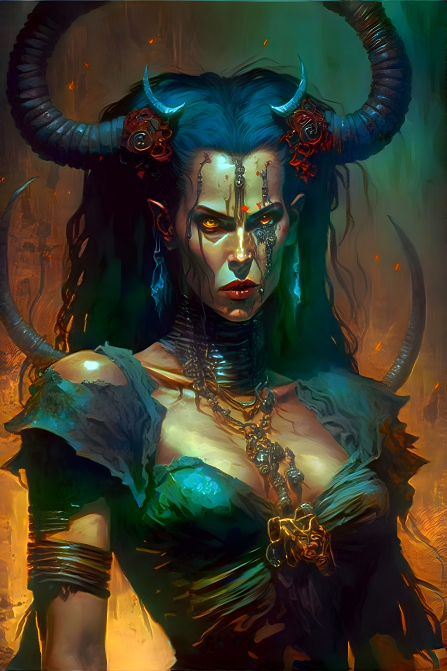 Tiefling Necromancer