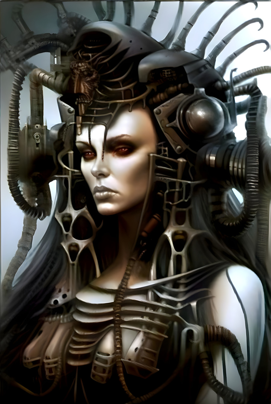 Cyberpunk Bride of Frankenstein