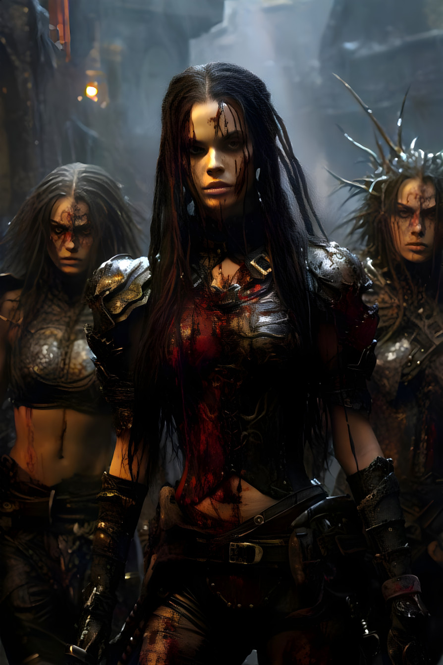 Female Chaos Warriors