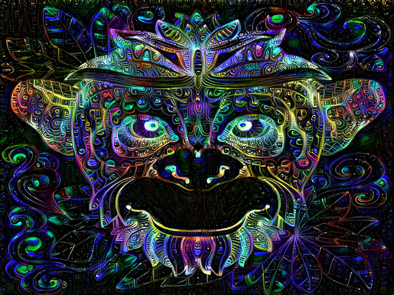 Neon Monkey Spirit