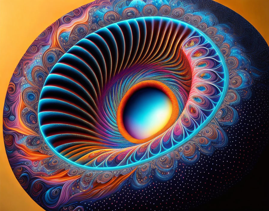 Fractal Colors Hole TimeSpace and singularity 