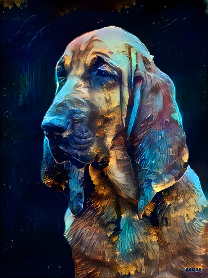 My bloodhound girl BARBIE