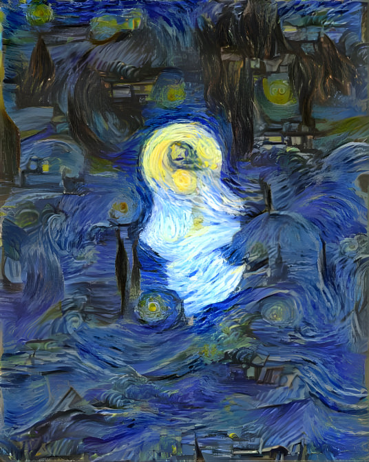 starry night jesus