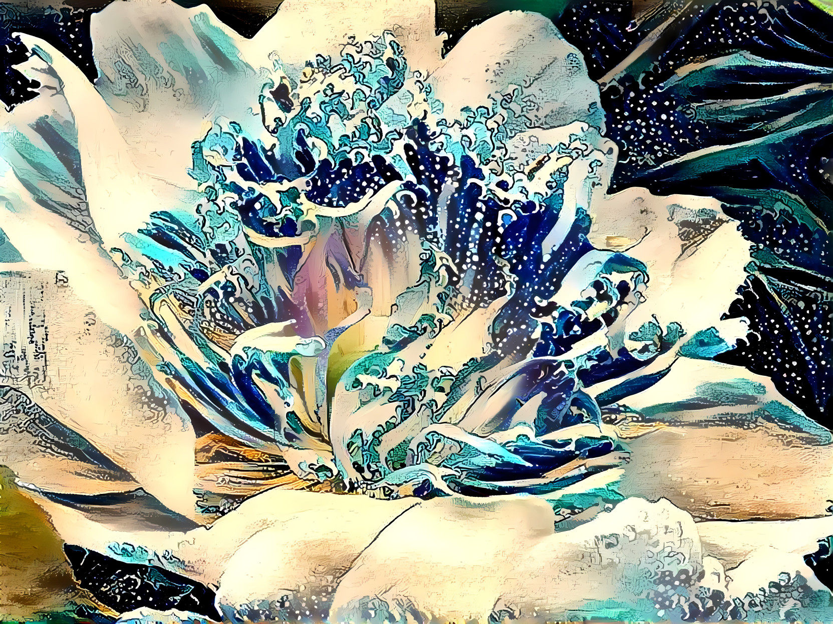 Wave Peony