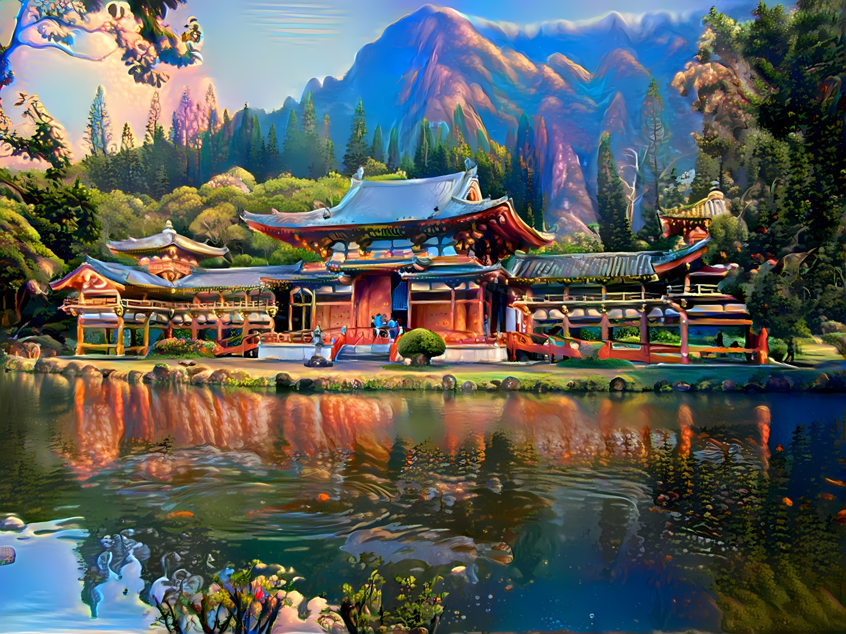 Byodo-In temple, Oahu