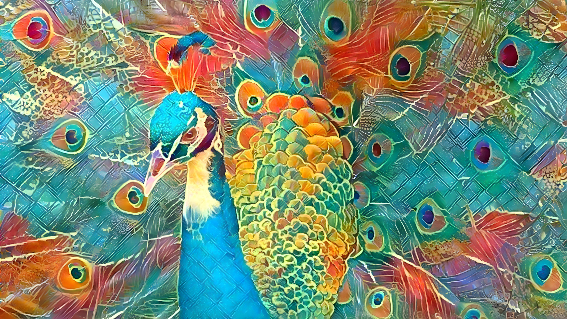 Proud as a Peacock