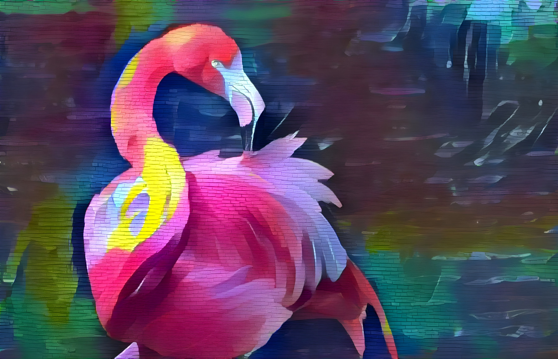 Zoo Flamingo