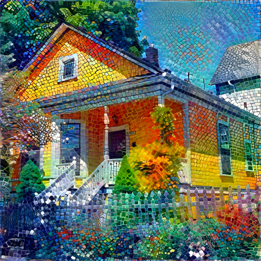 A Tiled House