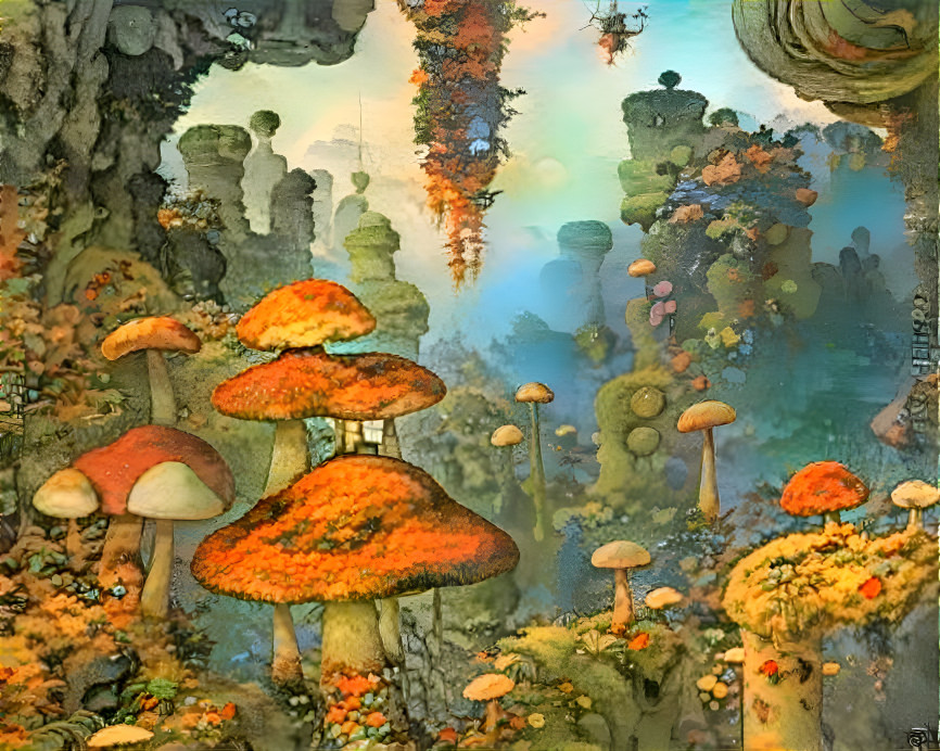 It's a Mushroomed World