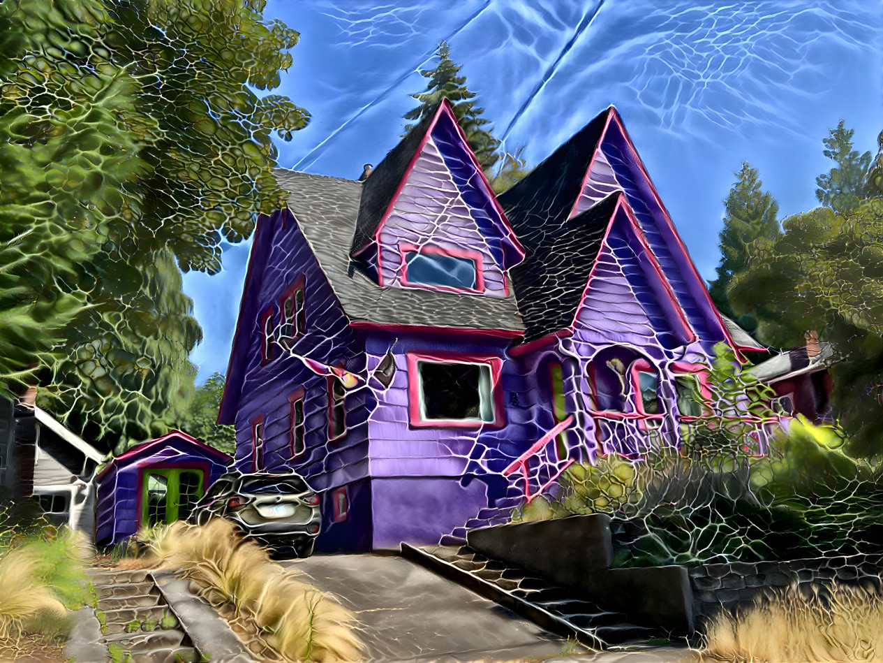 The Spooky Purple House