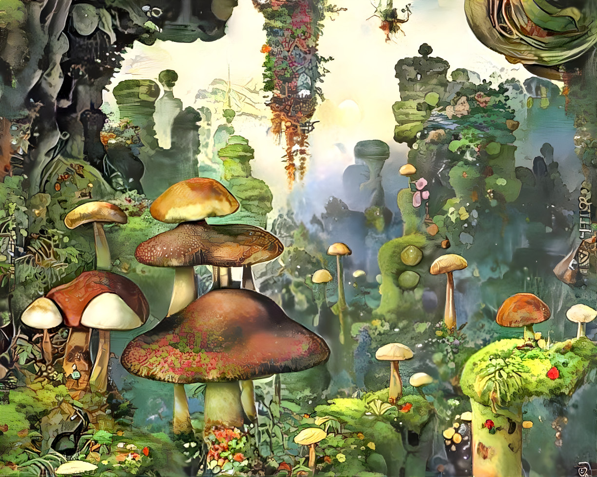 The Private Underworld of Mushrooms