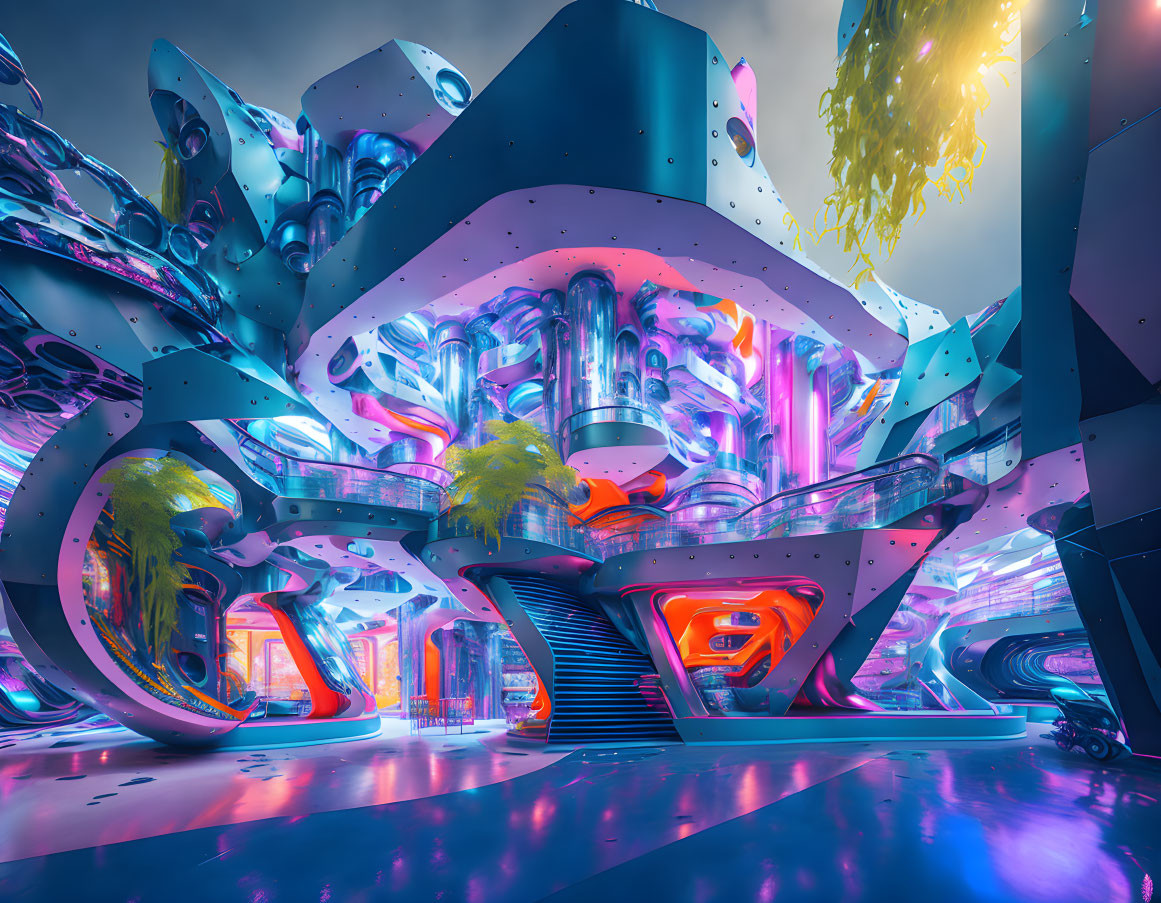 Neo-future Punk Architecture, artificial home