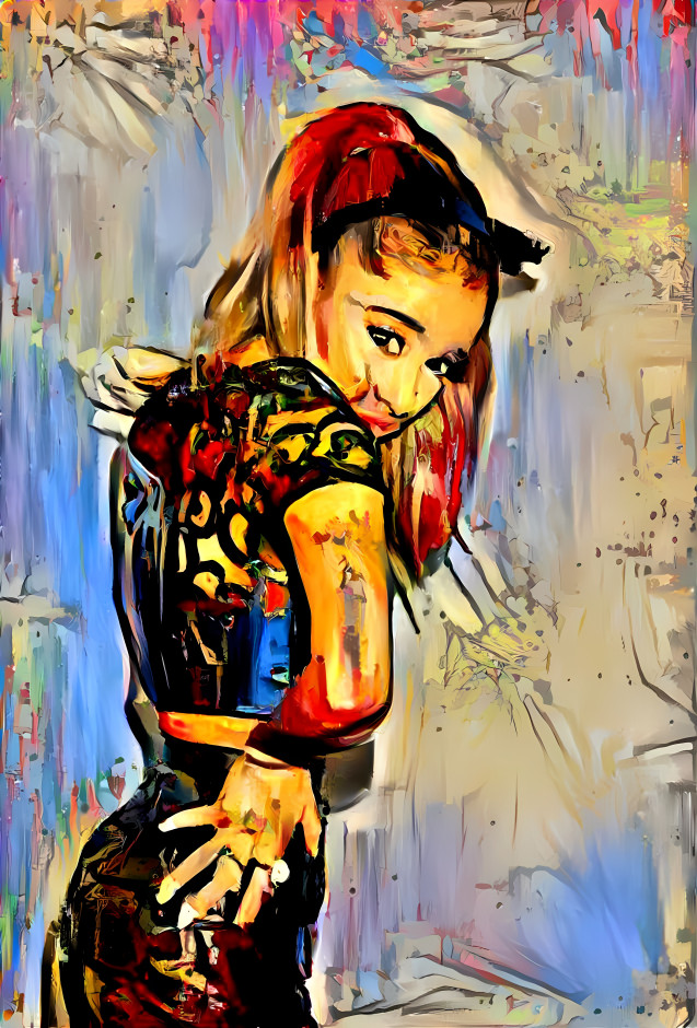 ariana grande - painting