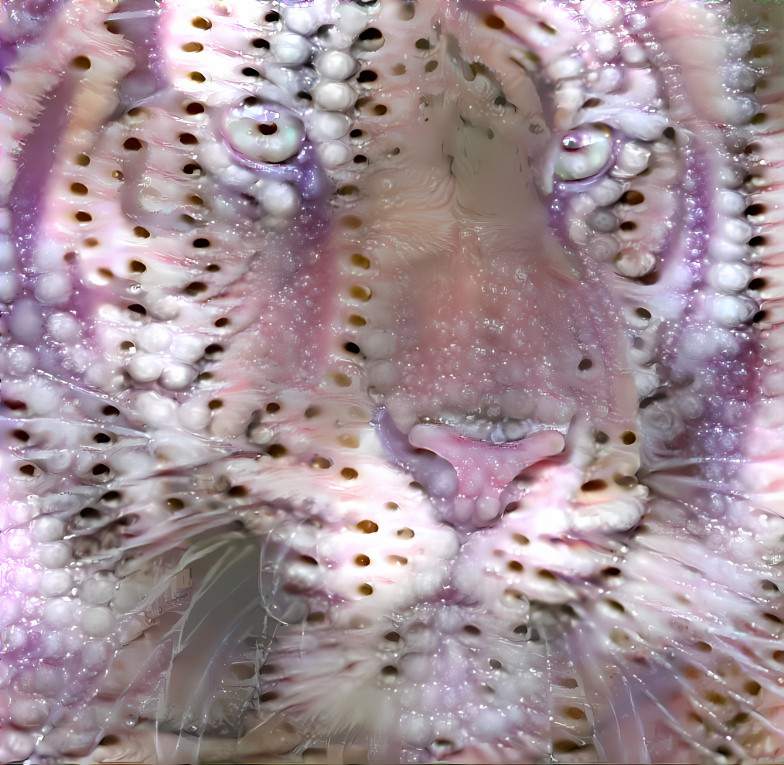 tiger, pink, white, organic, 3d, retexture