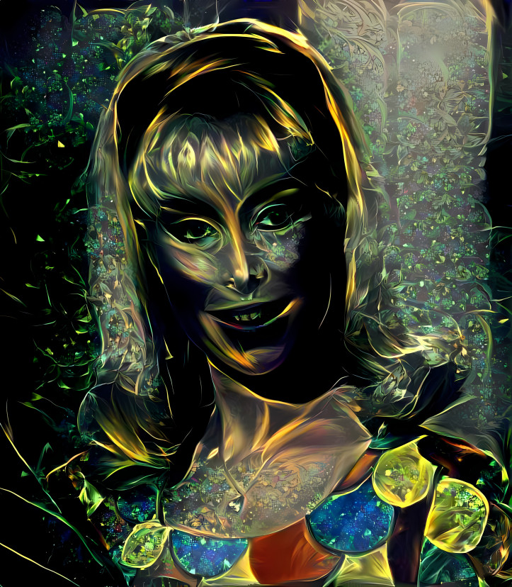 barbara eden, retextured, 2