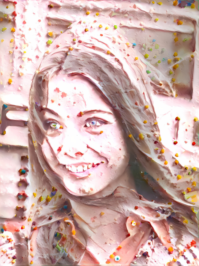 susan dey retextured ~ frosting & sprinkles