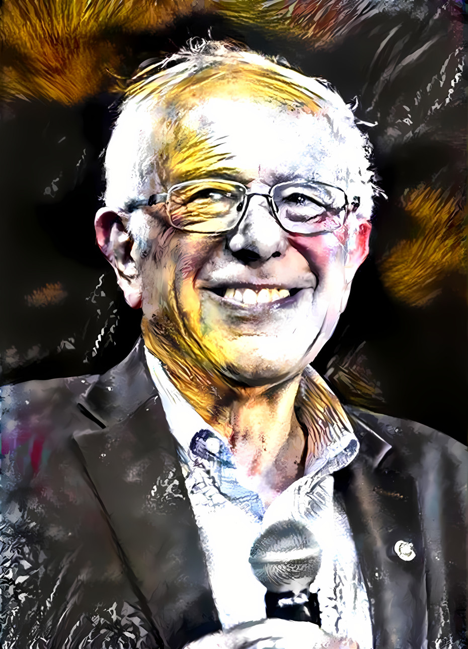 bernie sanders retextured