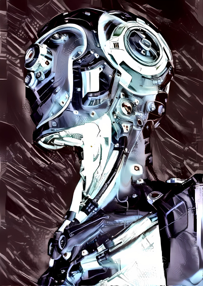 cyborg retextured