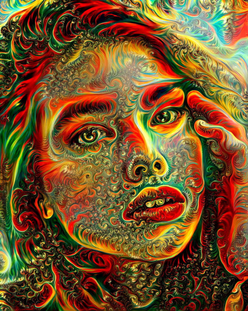 laneya grace, green, yellow, red, fractal