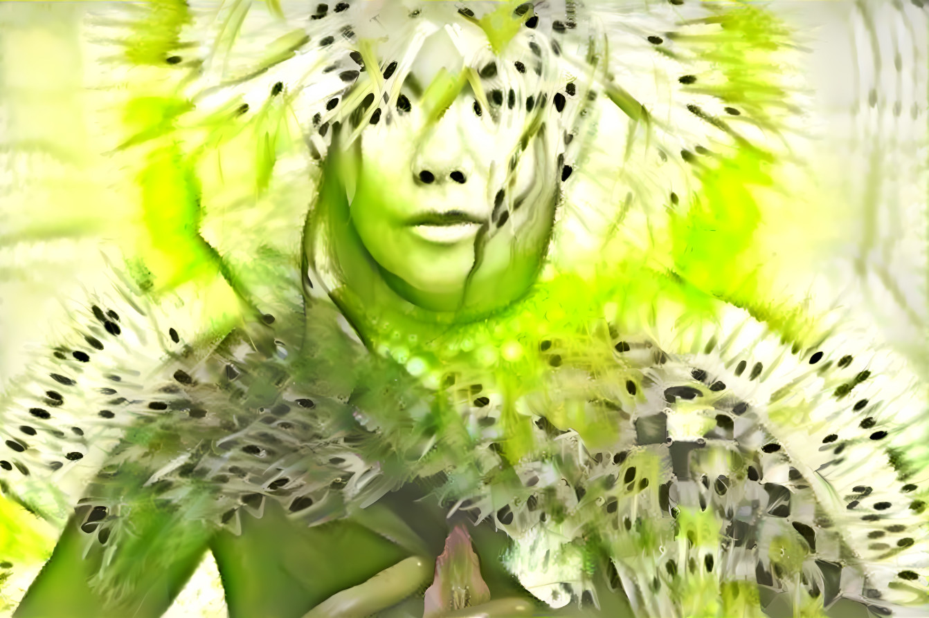 bjork - retextured with kiwi fruit